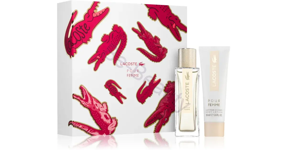 Lacoste Pour Femme - EDP 50 ml + tělové mléko 50 ml