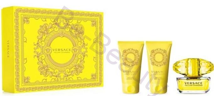 Versace Yellow Diamond - EDT 50 ml + tělové mléko 50 ml + sprchový gel 50 ml