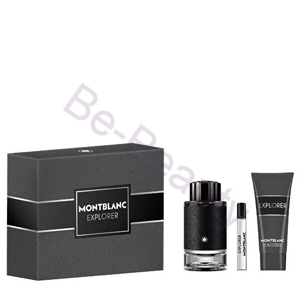 Mont Blanc Explorer EDP 100 ml + sprchový gel 100 ml + EDP 7,5 ml dárková sada
