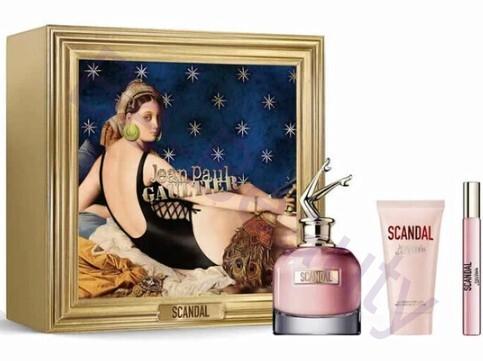 Jean Paul Gaultier Scandal - EDP 80 ml + tělové mléko 75 ml + EDP 10 ml