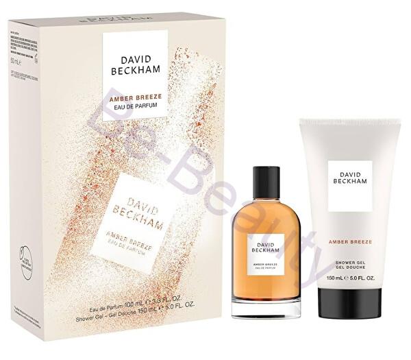 David Beckham Amber Breeze sprchový gel pro muže 150 ml + David Beckham Amber Breeze EDP 100 ml