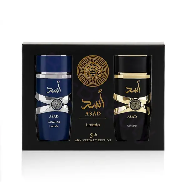 Lattafa Asad EDP Asad 100 ml + EDP Asad Zanzibar 100 ml