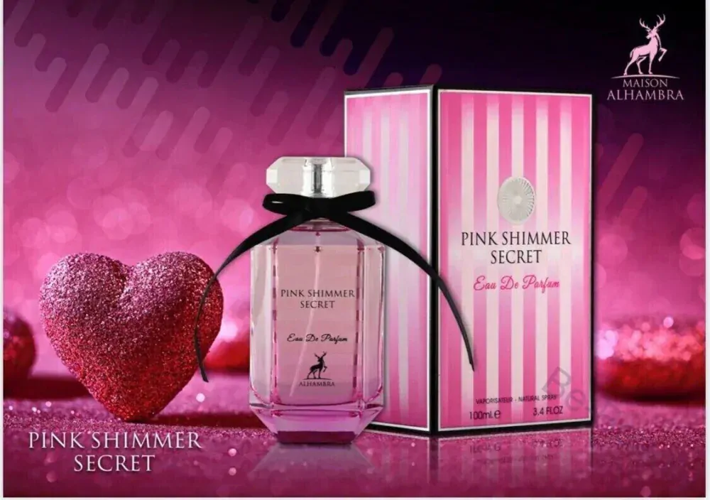 Alhambra Pink Shimmer Secret - EDP - Objem: 100 ml