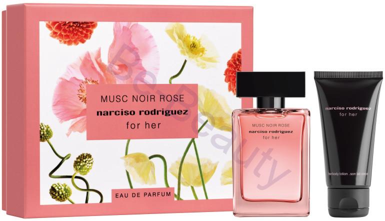 Narciso Rodriguez Musc Noir Rose For Her EDP 50 ml + tělové mléko 50 ml