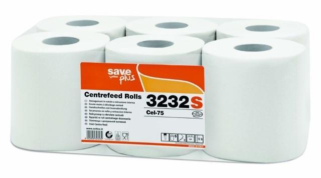 CELTEX papírové ručníky S PLUS, 2 vrstvé, 108 m návin, 3232S