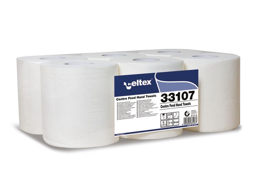 Celtex papírové ručníky, 1 vrstvé, 6 rolí, 300 m návin, 33107