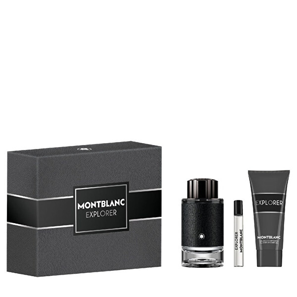 Mont Blanc Explorer EDP 100 ml + sprchový gel 100 ml + EDP 7,5 ml dárková sada