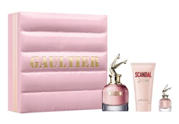 Jean Paul Gaultier Scandal EDP 50 ml + tělové mléko 75 ml + EDP 6 ml dárková sada