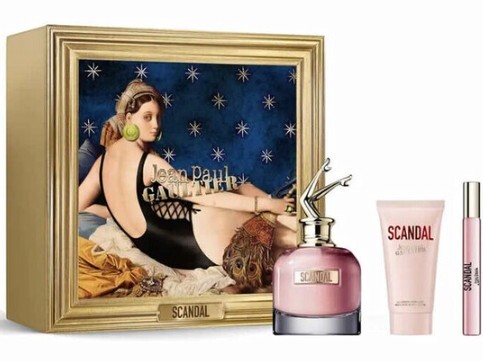 Jean Paul Gaultier Scandal - EDP 80 ml + tělové mléko 75 ml + EDP 10 ml