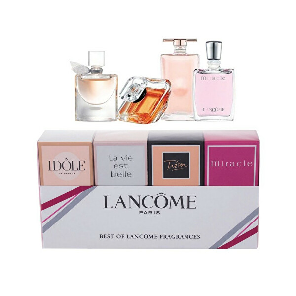 Lancôme Best Of Lancome EDP Trésor 7,5 ml + EDP Idole 5 ml + EDP La Vie Est Belle 4 ml + EDP Miracle 5 ml dárková sada