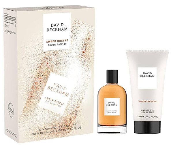 David Beckham Amber Breeze sprchový gel pro muže 150 ml + David Beckham Amber Breeze EDP 100 ml