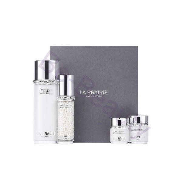 La Prairie Kosmetická sada rozjasňující a zpevňující pleťové péče White Caviar Brightening & Firming Ritual