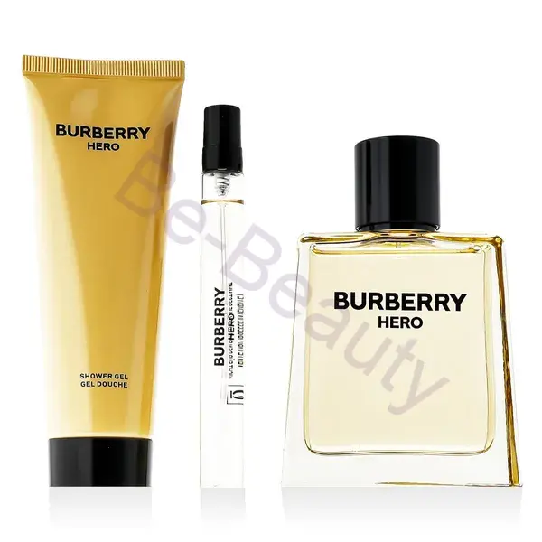 Burberry Hero EDT 100 ml + sprchový gel 75 ml + EDT 10 ml dárková sada