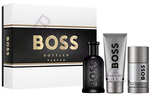 Hugo Boss Boss Bottled Parfum Dárková sada Parfum 100 ml + deostick 75 ml + sprchový gel 100 ml