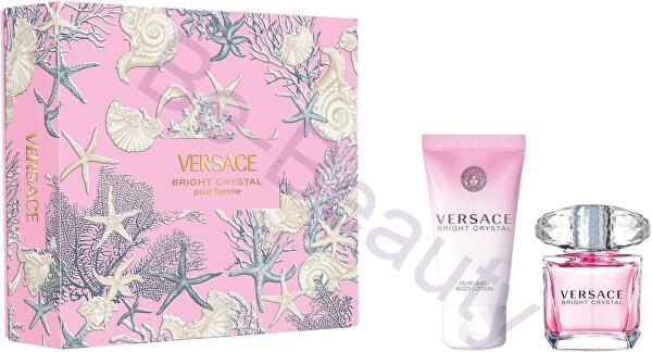 Versace Bright Crystal EDT 30 ml + tělové mléko 50 ml dárková sada