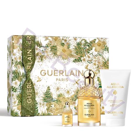 Guerlain Aqua Allegoria Forte Mandarine Basilic - EDP 75 ml + tělové mléko 75 ml + EDP 7,5 ml