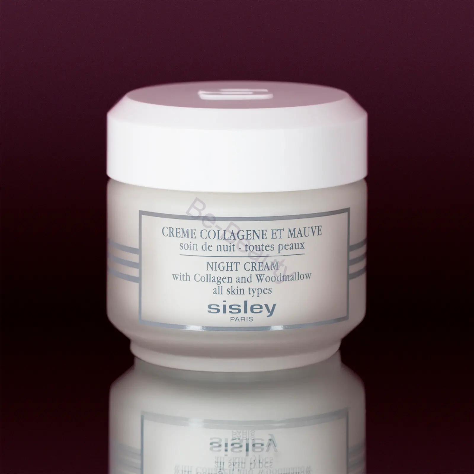 Sisley Night Cream With Collagen And Woodmallow noční krém pro všechny typy pleti 50 ml pro ženy