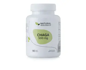 Natural Medicaments Chaga 500 mg 90 kapslí