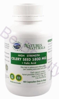 Australian Remedy Celery Seed 5800 mg 60 kapslí